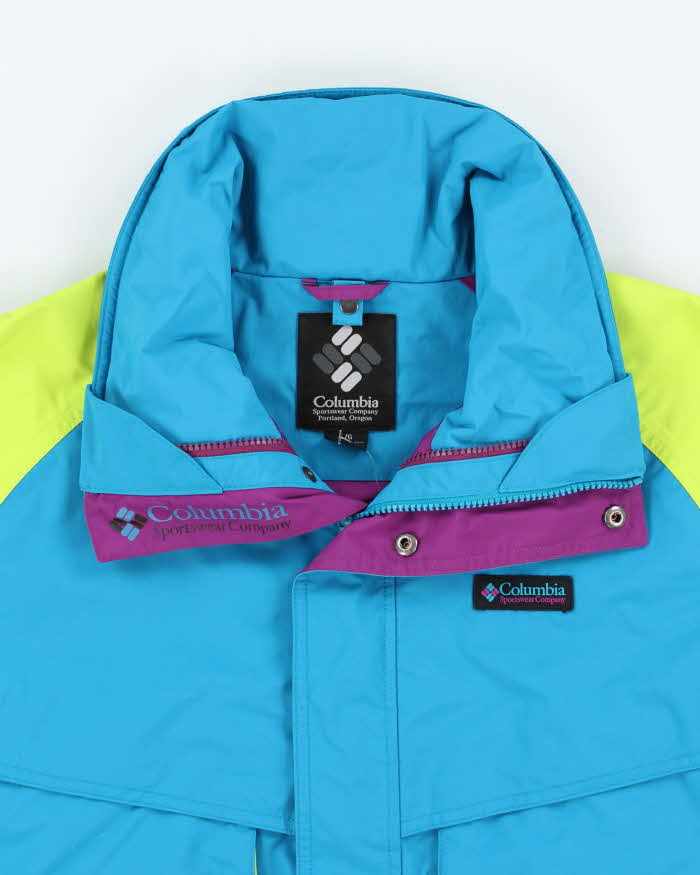 Vintage 90s Columbia Hooded Anorak - L
