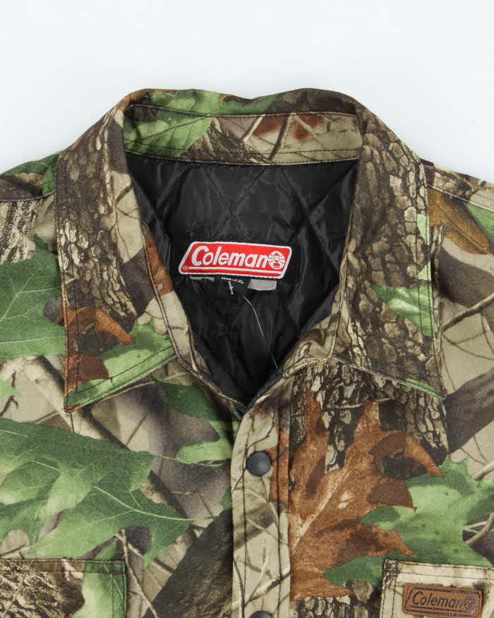 Vintage Coleman Realtree Padded Jacket - XL