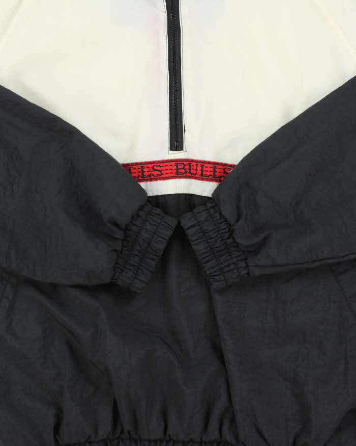 Vintage 90s Starter NBA Chicago Bulls Quarter-zip Windbreaker - L