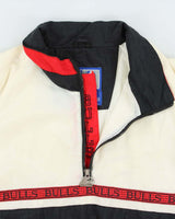 Vintage 90s Starter NBA Chicago Bulls Quarter-zip Windbreaker - L