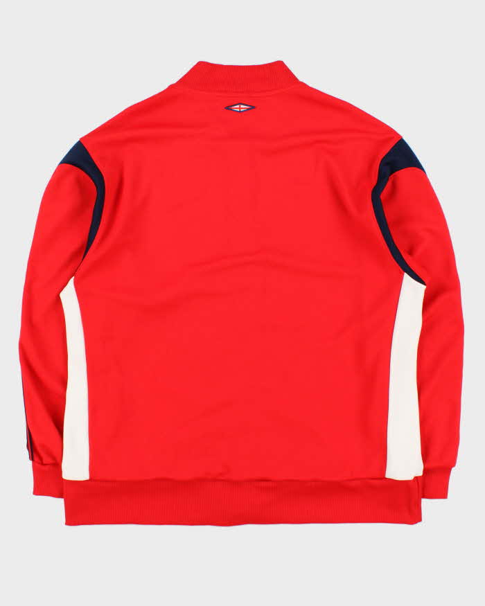 Vintage Y2K 00s Umbro England Football Track Jacket - XL