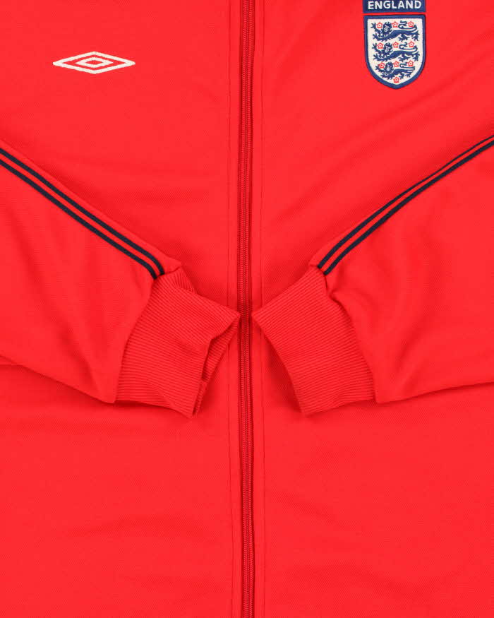 Vintage Y2K 00s Umbro England Football Track Jacket - XL