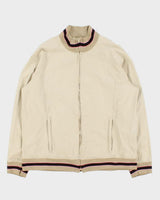 Vintage Y2K 00s Stussy Made In USA Spell Out Harrington Jacket - XL