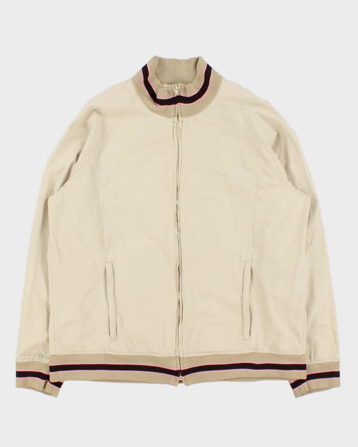 Vintage Y2K 00s Stussy Made In USA Spell Out Harrington Jacket - XL