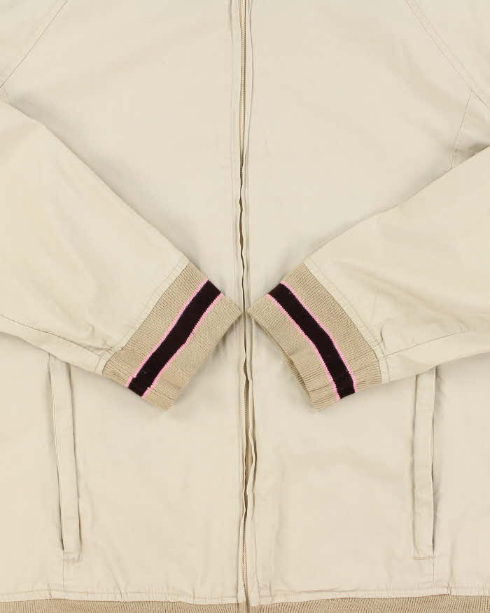 Vintage Y2K 00s Stussy Made In USA Spell Out Harrington Jacket - XL