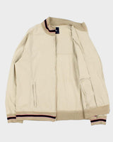 Vintage Y2K 00s Stussy Made In USA Spell Out Harrington Jacket - XL