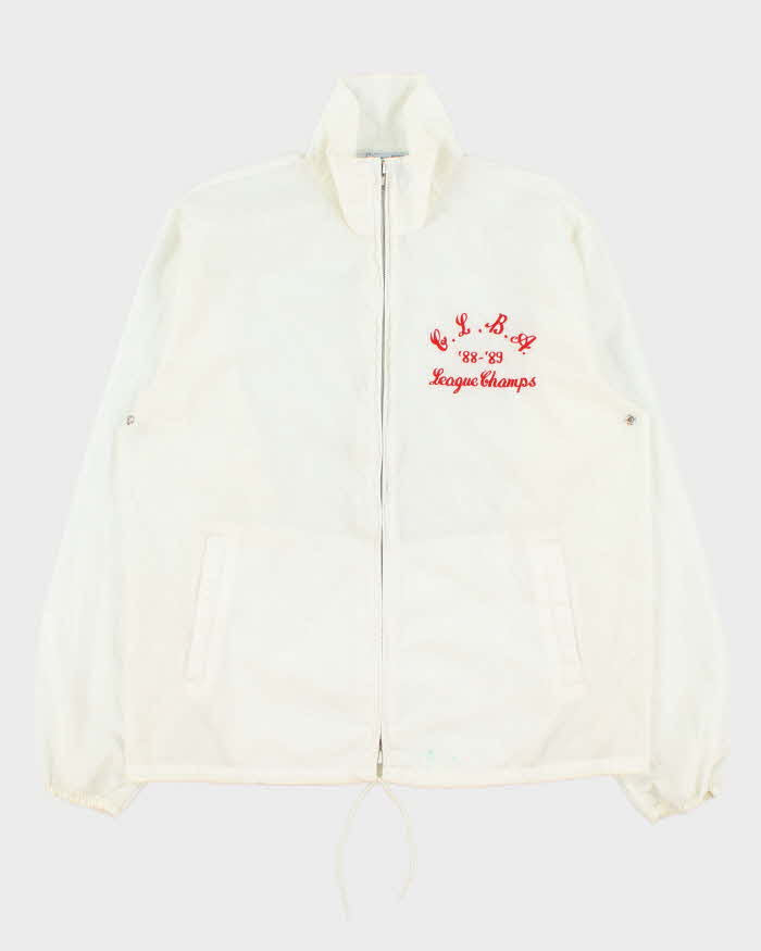 Vintage 1989-89 Hack Sport League Champs Coach Jacket - M