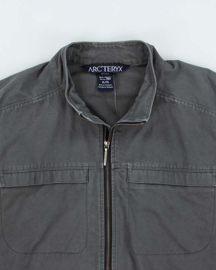 Vintage 2012 Arc'teryx Crosswire Cotton Canvas Harrington Jacket - XL