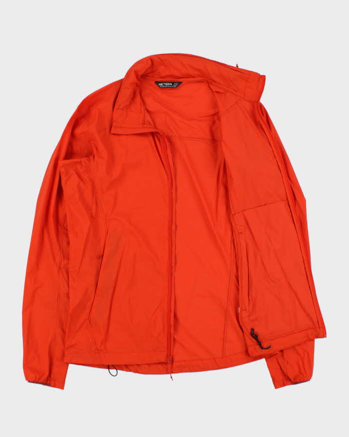 Vintage Arc'teryx Nodin Rust Lightweight Hooded Windbreaker Jacket - M