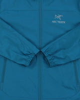 Vintage Arc'teryx Tenquille Teal Lightweight Hooded Windbreaker Jacket - M