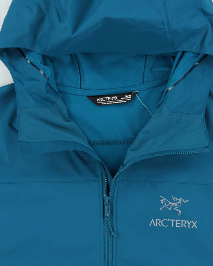 Vintage Arc'teryx Tenquille Teal Lightweight Hooded Windbreaker Jacket - M
