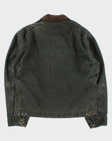 Vintage Y2K 2007 Carhartt J97 Detroit Moss Green Blanket Lined Workwear Jacket - XL