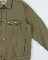 Vintage 00s Levi's SilverTab Khaki Denim Jacket - L