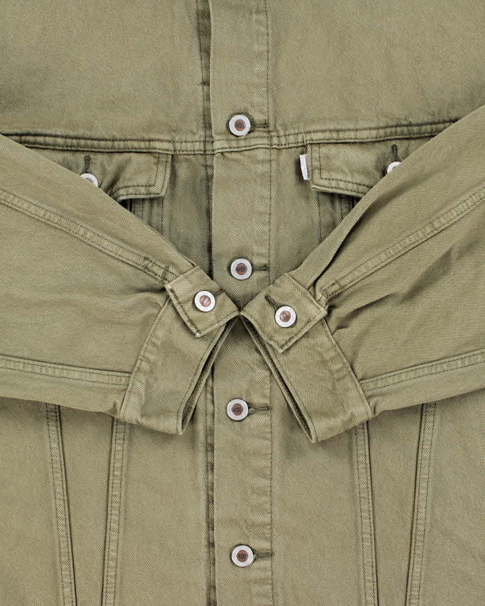 Vintage 00s Levi's SilverTab Khaki Denim Jacket - L