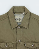 Vintage 00s Levi's SilverTab Khaki Denim Jacket - L