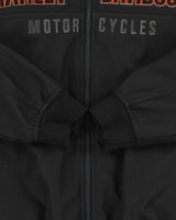 Vintage Harley Davidson Idyll Waterproof Shell Hooded Biker Jacket - M