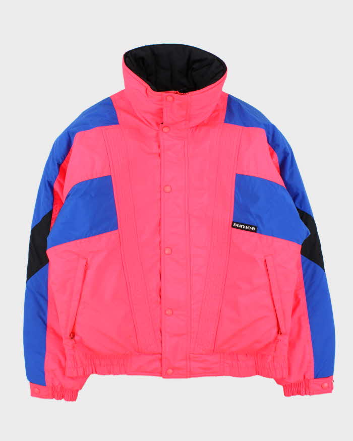 Vintage 1991 Sun Ice Illuminous Pink Ski Gratuitement Jacket - L