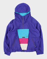 Vintage 80s Karahu Shoulder Pad Windbreaker - M