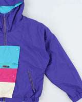 Vintage 80s Karahu Shoulder Pad Windbreaker - M