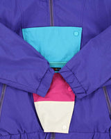 Vintage 80s Karahu Shoulder Pad Windbreaker - M