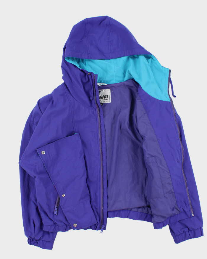 Vintage 80s Karahu Shoulder Pad Windbreaker - M