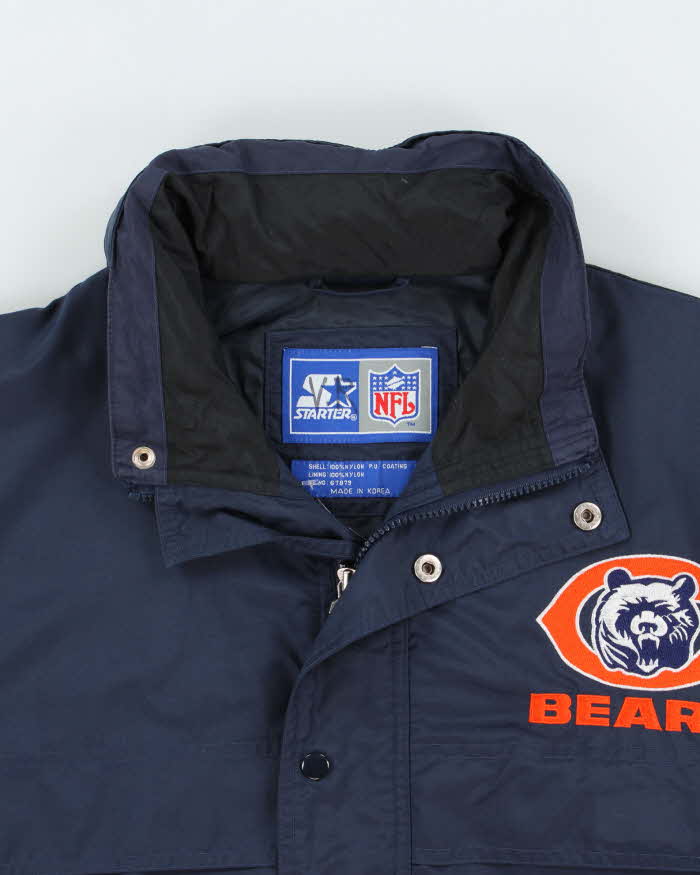Vintage 90s Starter NFL Chicago Bears Anorak - L