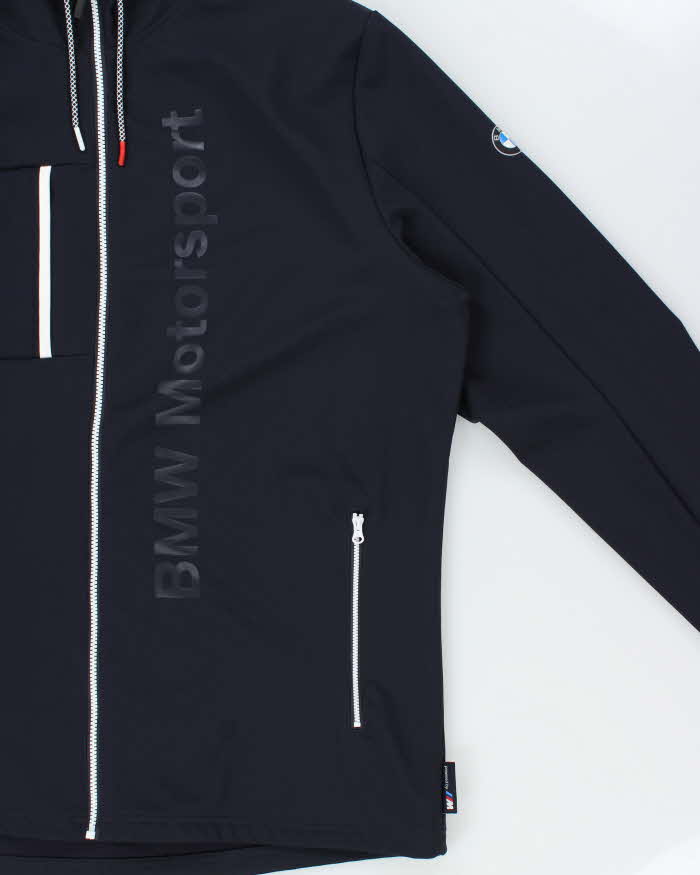 Vintage Puma x BMW Motorsport Soft Shell Hooded Jacket - XXL