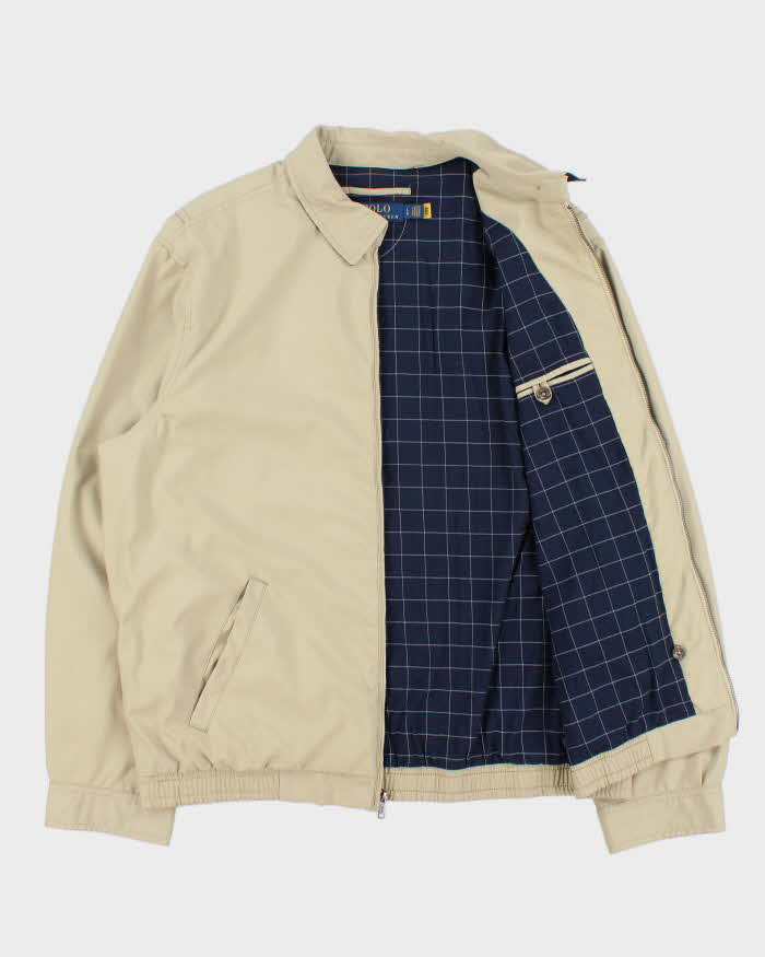 Vintage Polo Ralph Lauren Soft Shell Harrington Jacket - L