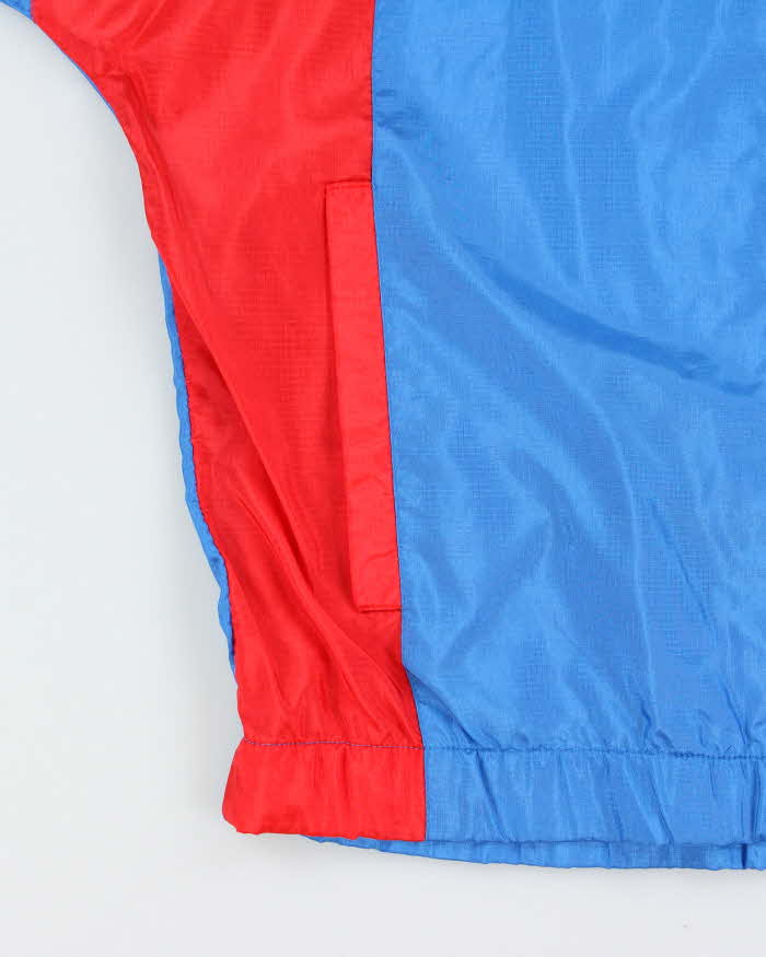 Vintage 1980s Puma Tri-Colour Shell Windbreaker Jacket - S