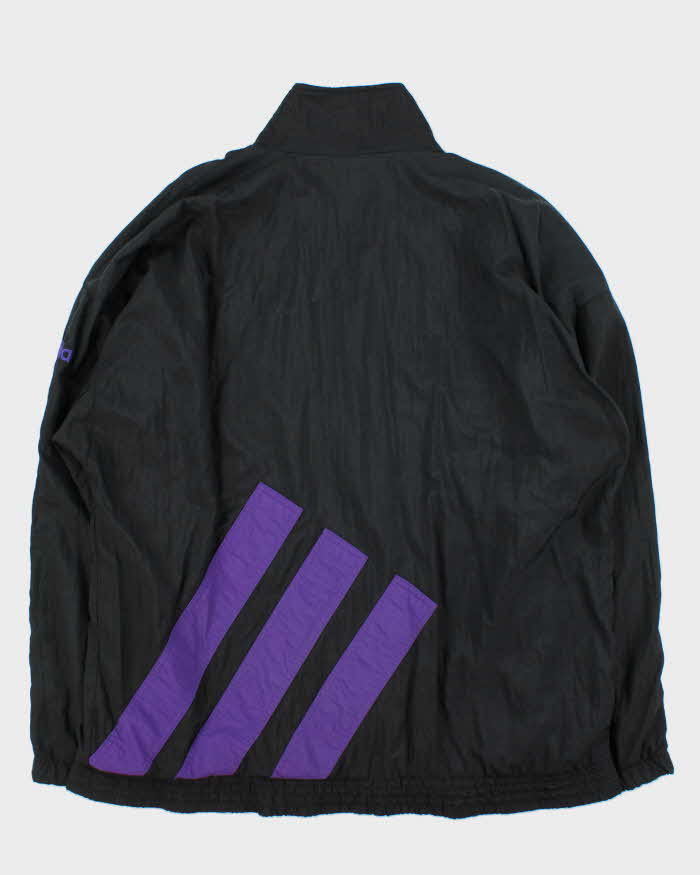 Vintage 1980s Adidas Originals Two-Tone Shell Windbreaker Jacket - XL
