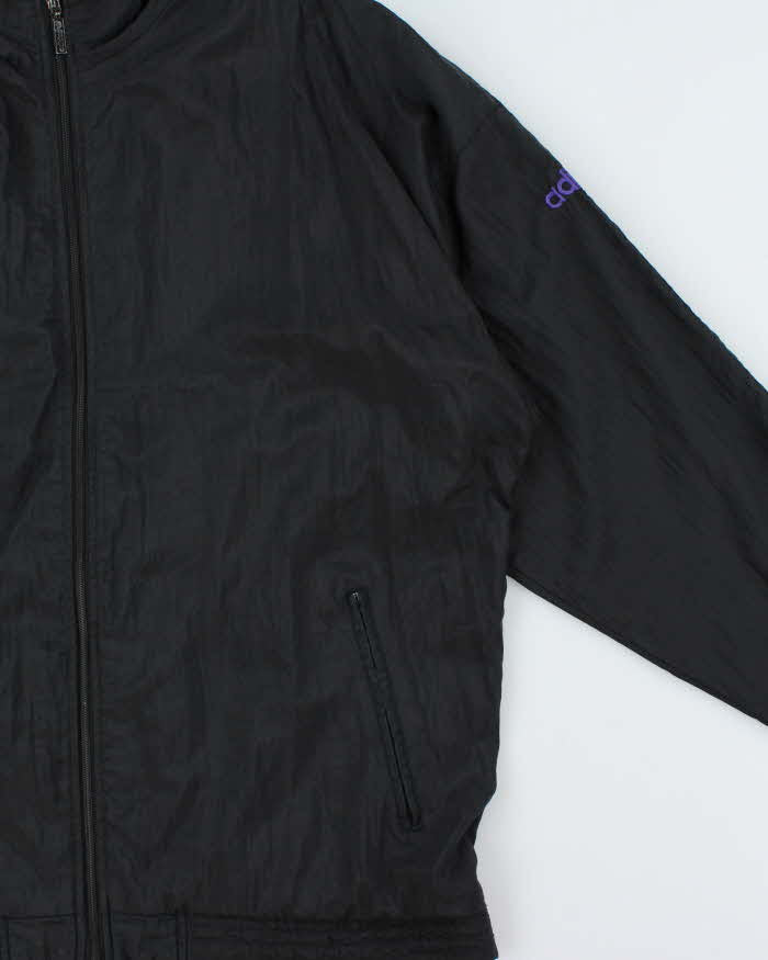 Vintage 1980s Adidas Originals Two-Tone Shell Windbreaker Jacket - XL