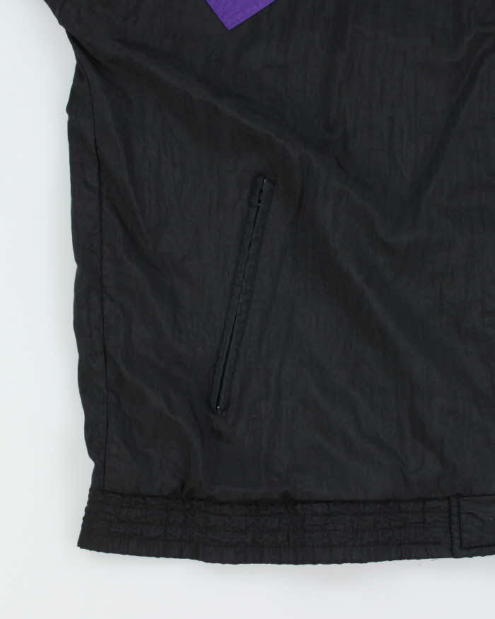 Vintage 1980s Adidas Originals Two-Tone Shell Windbreaker Jacket - XL