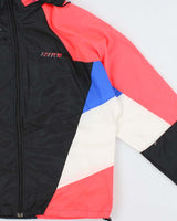 Vintage 1980s Nike Hooded Lightweight Shell Windbreaker Jacket - M