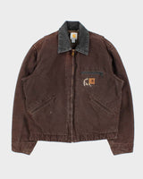Vintage Carhartt J97 Detroit DKB Blanket Lined Workwear Jacket - M