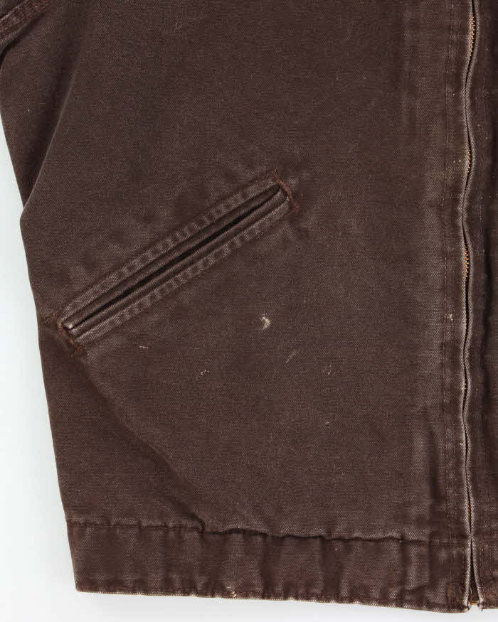 Vintage Carhartt J97 Detroit DKB Blanket Lined Workwear Jacket - M