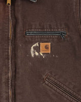 Vintage Carhartt J97 Detroit DKB Blanket Lined Workwear Jacket - M