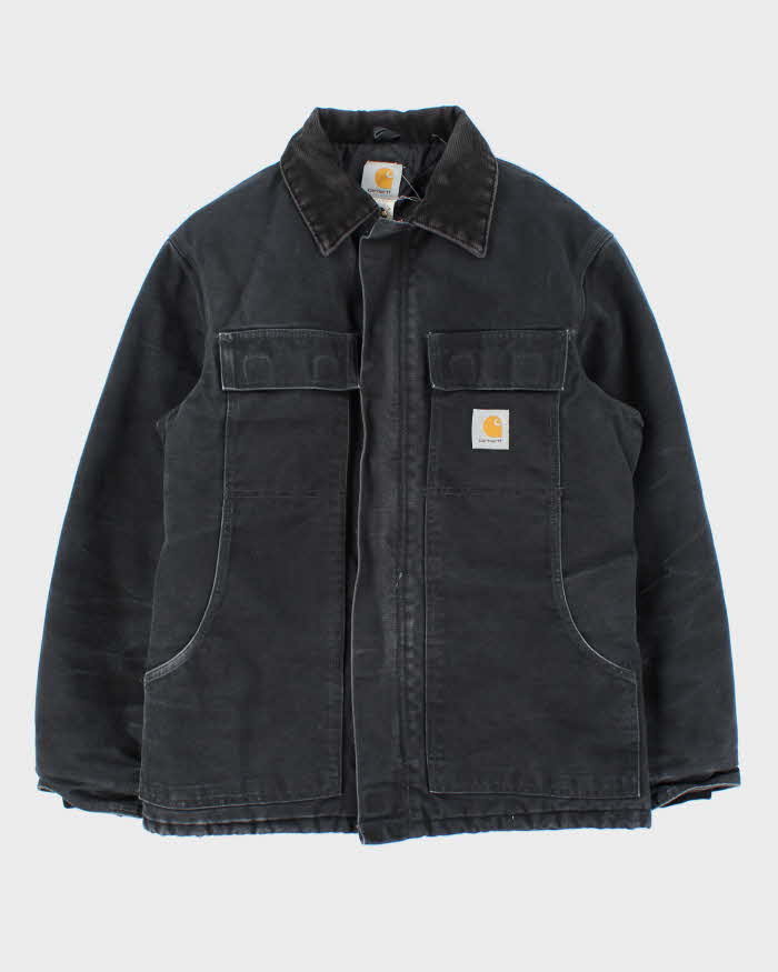 Vintage 2009 Carhartt CO3 Arctic Quilt Lined Canvas Chore Workwear Jacket - S