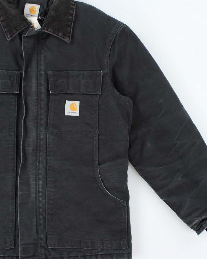 Vintage 2009 Carhartt CO3 Arctic Quilt Lined Canvas Chore Workwear Jacket - S