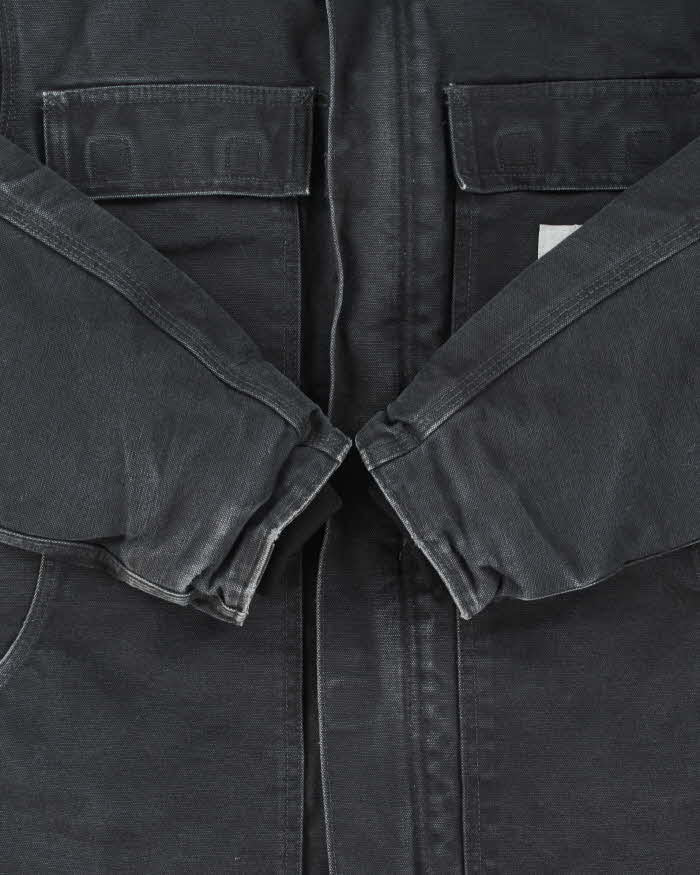 Vintage 2009 Carhartt CO3 Arctic Quilt Lined Canvas Chore Workwear Jacket - S