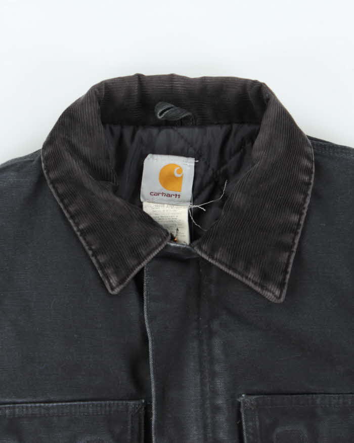 Vintage 2009 Carhartt CO3 Arctic Quilt Lined Canvas Chore Workwear Jacket - S