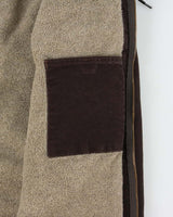 Vintage 2008 Carhartt J141 DKB Active Sherpa Lined Canvas Hooded Workwear Jacket - XL
