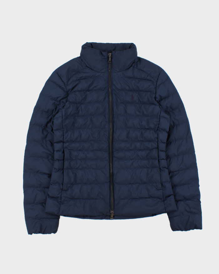 Vintage Polo Ralph Lauren Navy Lightweight Puffer Jacket - S