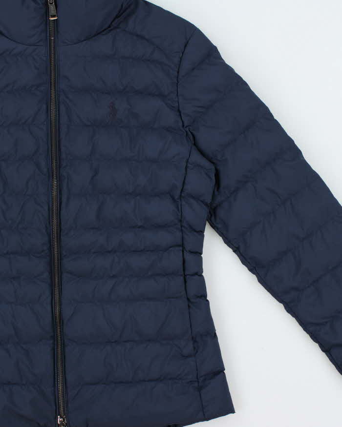 Vintage Polo Ralph Lauren Navy Lightweight Puffer Jacket - S
