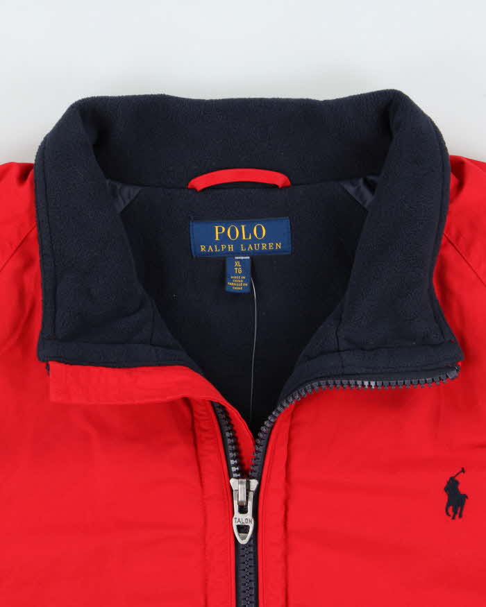 Vintage Polo Ralph Lauren Fleece Lined Weatherproof Shell Jacket - XL