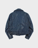 Vintage 1970s Lewis Leather AviaKit Cyclone Horsehide Made In England Biker Jacket - M