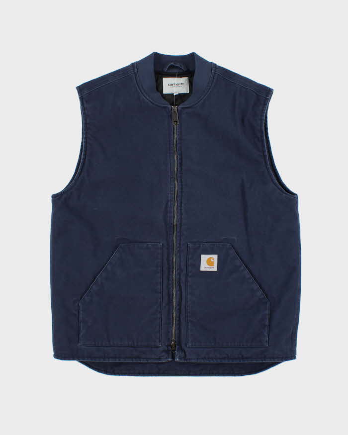 Vintage Carhartt Classic Canvas 3M Thinsulate Workwear Gilet - XXL