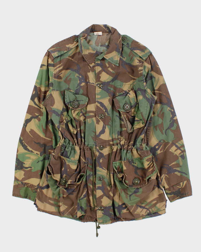 Vintage 1970s US Military Woodland Camo Combat Field Jacket - M