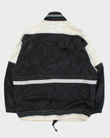 Vintage 1980s Asics Two-Tone Shell Windbreaker Jacket - L