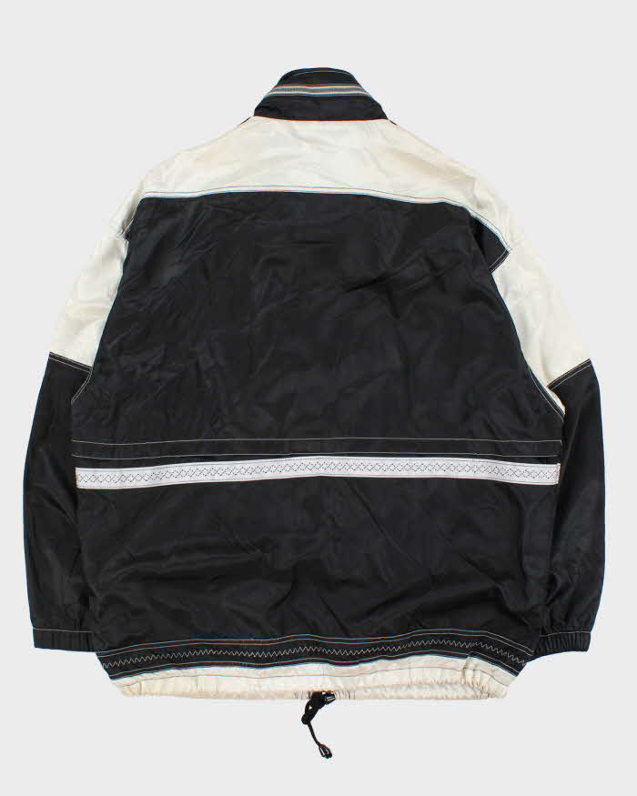 Vintage 1980s Asics Two-Tone Shell Windbreaker Jacket - L