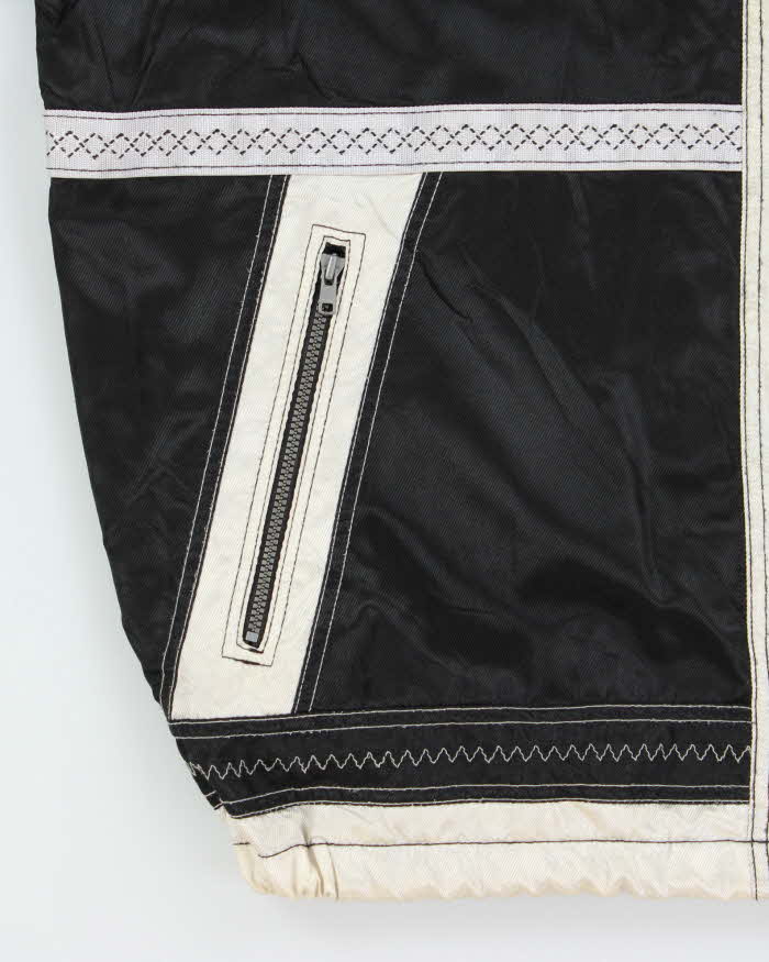 Vintage 1980s Asics Two-Tone Shell Windbreaker Jacket - L